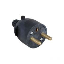 Eur Ohm - 16A male coiffe noire eur'ohm 61032