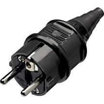 Fiche électrique mâle avec terre Mennekes 10754 230 v noir IP44 - noir