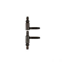 Otlav - Fiche à visser nœuds à vases Acier vieilli 13X88mm bruni m/f