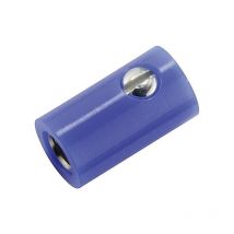 Kahlert Licht - Fiche banane femelle ø de la broche: 2.6 mm bleu 1 pc(s) D29012