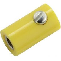 Kahlert Licht - Fiche banane femelle ø de la broche: 2.6 mm jaune 1 pc(s) D29023