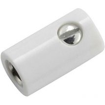 Fiche banane femelle Ø de la broche: 2.6 mm Kahlert Licht blanc 1 pc(s) D29087