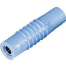 Fiche banane femelle ø de la broche: 4 mm Schnepp kp 4000 l bl bleu 1 pc(s) D29374