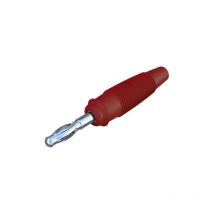 Fiche banane mâle ø de la broche: 4 mm Sks Hirschmann las 30 972518101 rouge 1 pc(s) D27082