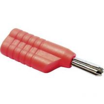 Schnepp - s 4041 s Fiche banane mâle, droit ø de la broche: 4 mm rouge 1 pc(s) D29241