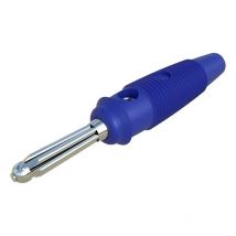 Fiche banane mâle ø de la broche: 4 mm Sks Hirschmann buela 20 k 930726102 bleu 1 pc(s) D27014