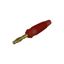 Fiche banane mâle ø de la broche: 4 mm Sks Hirschmann las 30 972518701 rouge 1 pc(s) D22732