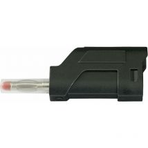 Fiche banane mâle ø de la broche: 4 mm Tru Components TC-R8-104 b 1587904 noir 1 pc(s) S640711