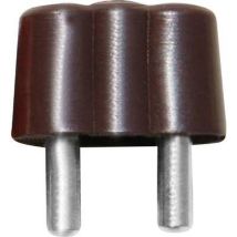 Fiche Banane Mâle Double Ø De La Broche: 2.6 Mm Beli-beco 61/15br Marron 1 Pc(s) W093641