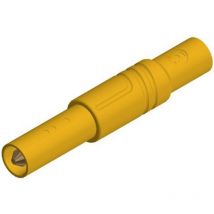 Sks Hirschmann - Fiche banane mâle de sécurité ø de la broche: 4 mm las s g 934097103 jaune 1 pc(s) D28950