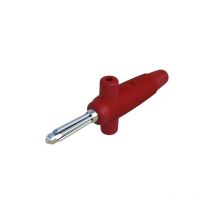 Fiche banane mâle ø de la broche: 4 mm Sks Hirschmann Buela 300 k 931667101 rouge 1 pc(s) D25114