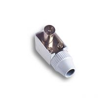 FME - Fiche coaxiale a angle droit Art 32.040 pour cA ble de tA lA vision tv