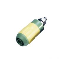 Multi Contact - douille banane ø de la broche: 4 mm stäubli xub-g 66.9684-20 vert, jaune 1 pc(s)