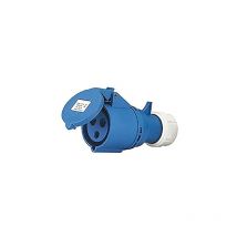 Prise mobile droite indust. cee 16A-6H 2P+T 220-250V IP44 Propart PEI213