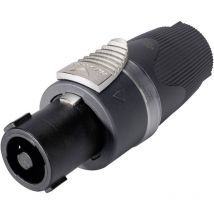 Fiche haut-parleur mâle, droit Sommer Cable NL4FX-SOM Nombre de pôles: 4 noir 1 pc(s)