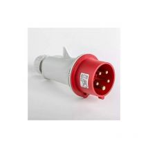 Fiche industrielle mâle cee 16A 3P+N+T 400V IDE 00343