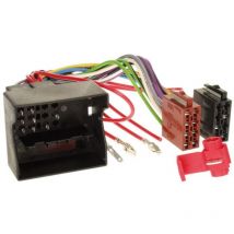 Fiche ISO autoradio compatible avec Audi Seat Skoda VW Quadlock 4 HP