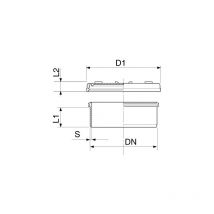 Jimten - Fiche mâle avec registre en pvc