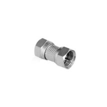 Adaptateur Connectique Type F Mâle-mâle Droit Pour Cable Antenne Coaxial Et Réception Tv / Satellite Visiosat 0144248