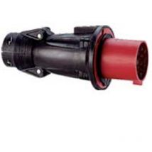Legrand - fiche droite male 32 ampères 3p+n+t ip44 rouge hypra 52954