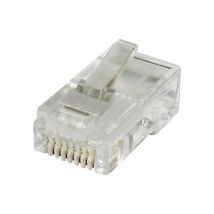 Fiche modulaire mâle econ connect MPL88R RJ45 mâle, droit Pôle: 8 transparent(e) 1 pc(s) Y721671