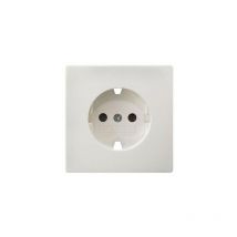 Fiche prise blanche schuko Siemens Delta Style BJC 5UH12724WH