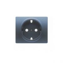 Fiche prise schuko 2P + TT ACIER NEPTUNE BJC IRIS 18724-AN