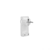 Fiche ultra-plate avec poignées d'extraction et prise Schuko 7 mm et broche de terre (16A 250V)