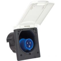 Cee Caravan-Einspeisungsstecker 3-polig weiß 230V 16A IP44