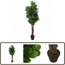 Ficus lyrata artificiel 180 feuilles 150 cm vert - Plante Artificielle - Ficus Lyrata - Décoration Intérieure - Plante Verte - Décoration Maison