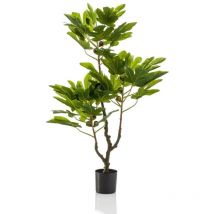 Figuier artificiel avec fruits 95 cm en pot Emerald