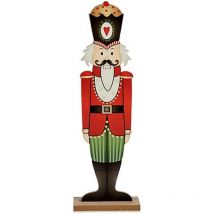 Krist+ - Figura decorativa cascanueces madera (10 x 60 x 19 cm)
