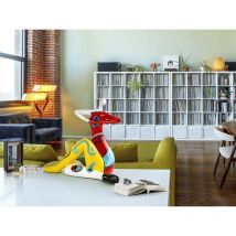 Figura femme mediana decorada