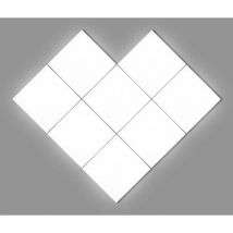 Orion91 - led Figure cuore Décorative 28W 1600lm 4000K 54x64cm 7hSevenOn Deco