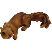 Figurendiscounter Eichhörnchen hängend Dekofigur 31x14x8cm Figur Polyresin