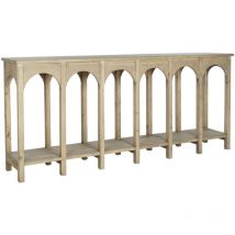 Console Pin Pin 210X38X90 Marron