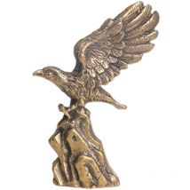 Figurine d'aigle étalée Décoration de chambre Décoration de salon Ameublement Décoration de bureau