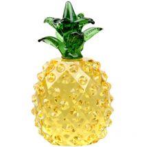 Figurine d'ananas 1 pièce Figurine d'ananas en cristal Décor Ornement d'ananas en cristal Décoration de la maison