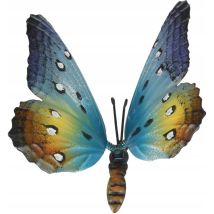 Figurine De Jardin Papillon Sur Bâton 70 Cm