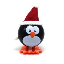 Figurine de pingouin à remonter de Noël Ornement à remonter Figur Juldekorativa figurer Figurine de pingouin à remonter de Noël