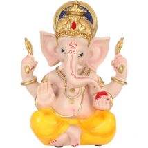 Figurine D'éléphant, Figurine D'éléphant Feng Shui, Statue de Méditation, Figurine de Dieu D'éléphant, Sculpture de Bouddha pour Décoration