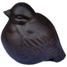 Feiyue - Figurine d'oiseau en fer forgé, 1 pièce, décoration artisanale en métal, en forme d'oiseau, pour la maison