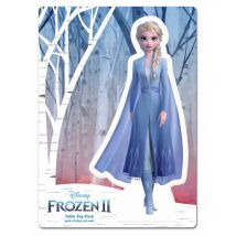 Figurines en carton de table Reine des neiges 2 Anna et Elsa 28 cm