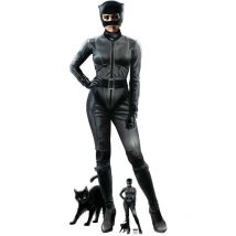 Star Cutouts - Figurine en carton Catwoman - Zoé Kravitz - Batman Film 2022 - Style d'Art Graphique - Haut 169 cm