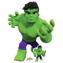 Star Cutouts - Figurine en carton Hulk – Spidey et ses amis extraordinaires - Haut 95 cm
