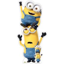 Star Cutouts - Figurine en carton Kevin et Bob - Les Minions 2 : Il était une fois Gru - Haut 147 cm