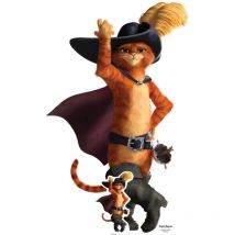 Star Cutouts - Figurine en carton – Le Chat Potté - Haut 94 cm