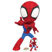 Star Cutouts - Figurine en carton – Spidey et ses amis extraordinaires - Spidey - Haut 90 cm