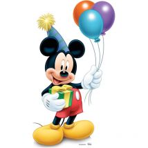 Star Cutouts - Figurine en carton Mickey Anniversaire disney h 115 cm
