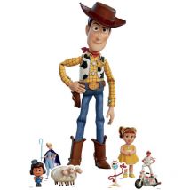 Star Cutouts - Figurine en carton Toy Story Woody Cowboy et Six Mini Figurines - Haut 134 cm